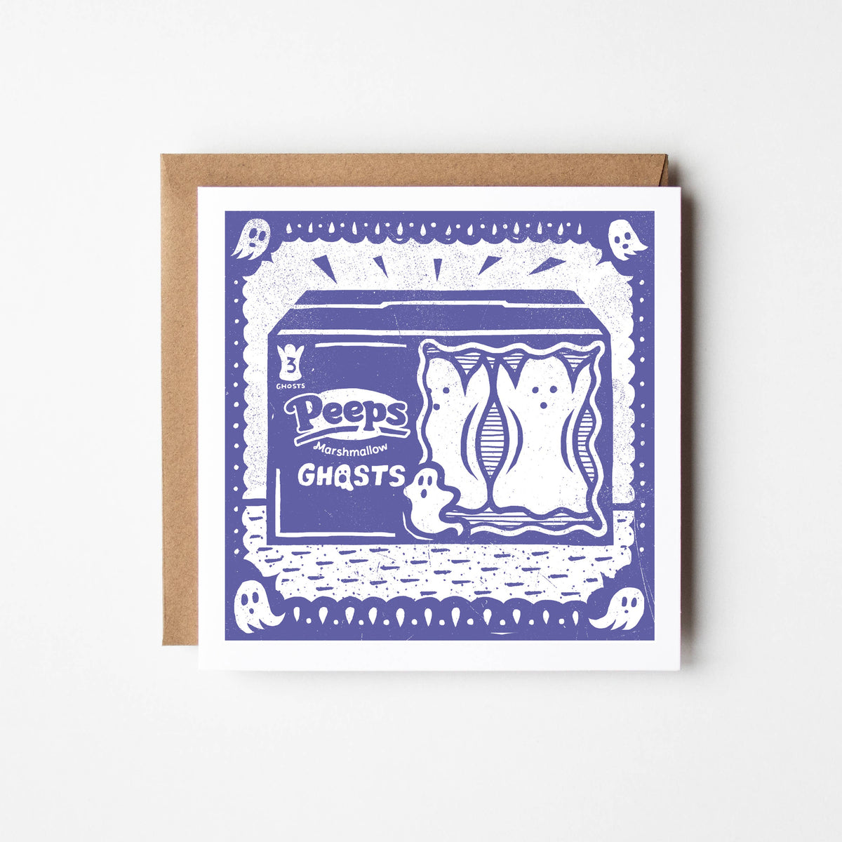 Peeps Ghosts Greeting Card – Mutual Adoration + POST