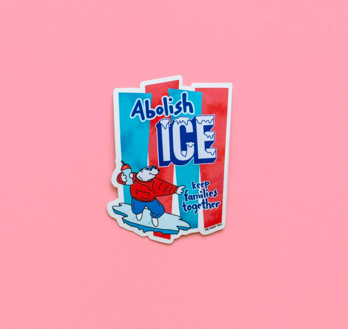 Abolish Ice Sticker – Mutual Adoration + POST