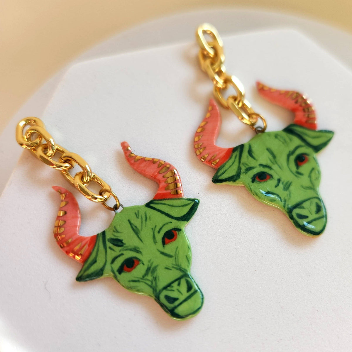 Taurus Statement Earrings – Mutual Adoration + POST