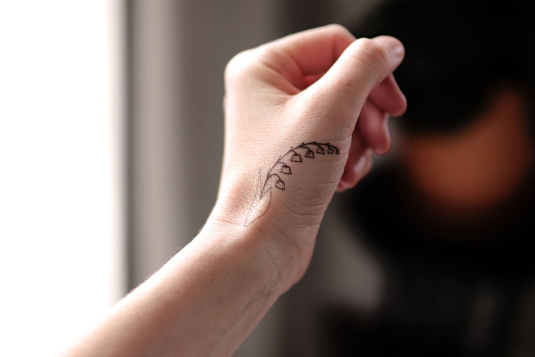 may lily flower tattoo May Birth Flower Lily of the Valley Temporary Tattoos – Mutual Adoration + POST