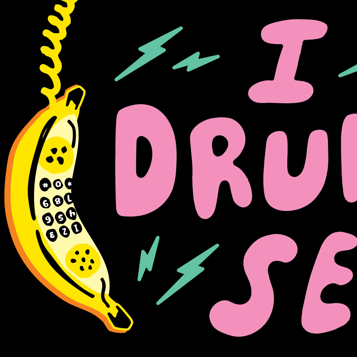 Drunk Dial Mini Bumper Sticker – Mutual Adoration + POST