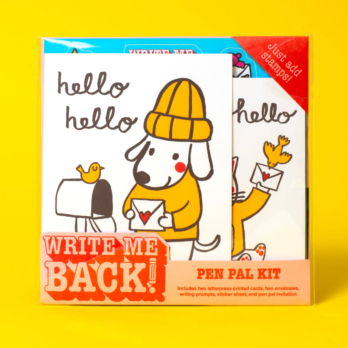 BFF Dog & Cat Letter Writing Write Me Back Pen Pal Kit – Mutual ...