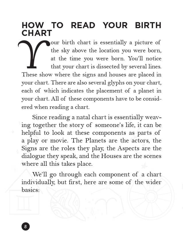 A Pocket Guide to Natal Astrology: Birth Chart Basics Zine – Mutual ...