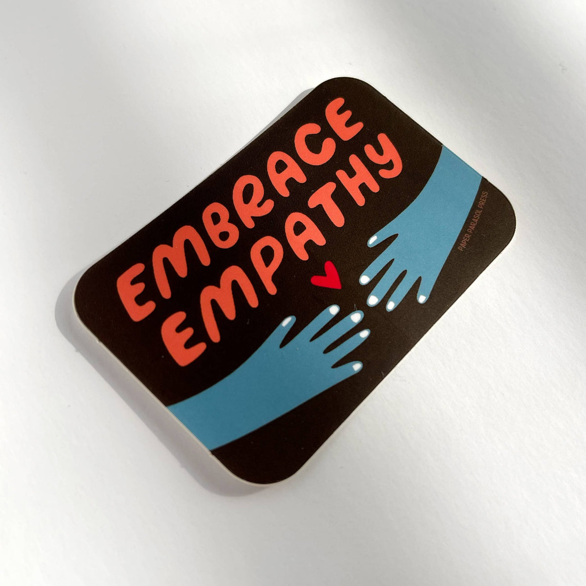 Embrace Empathy Durable Vinyl Sticker – Mutual Adoration + POST