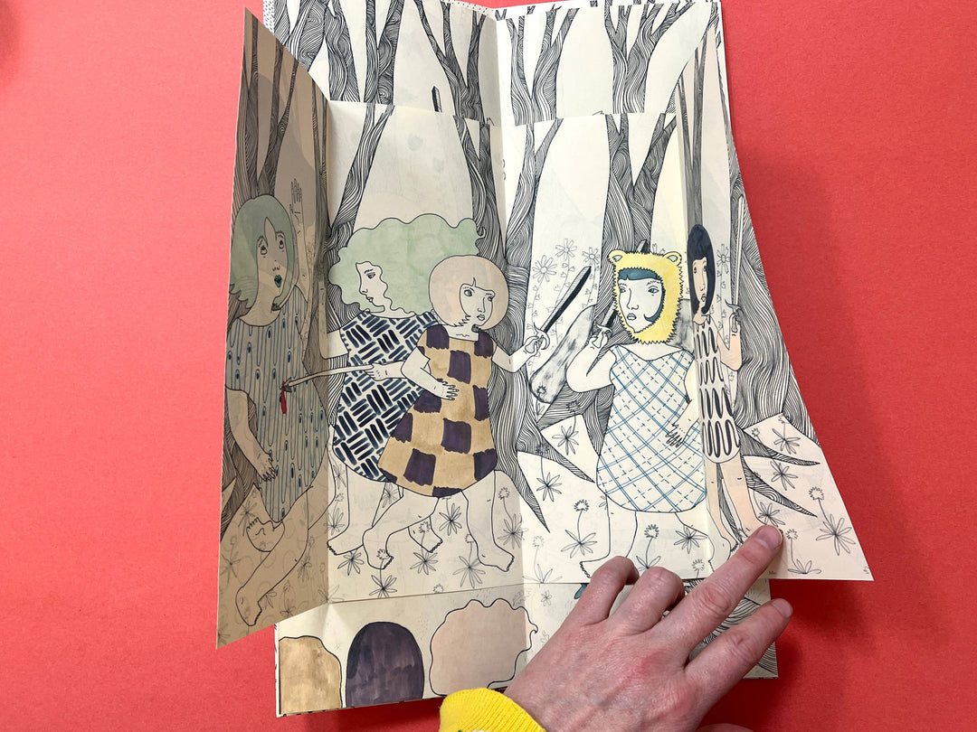 In the Middle Artist Book Art Zine – Mutual Adoration + POST