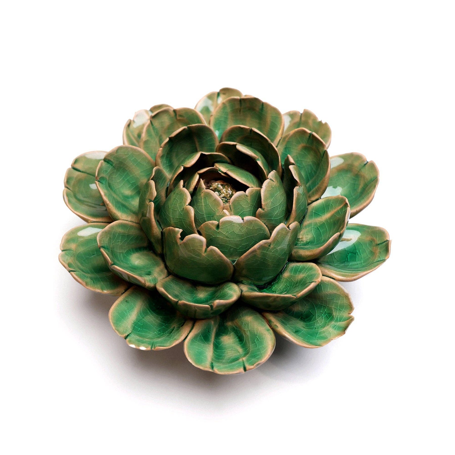 ceramic succulent wall decor Mofo Mint Ceramic Flower Wall Art Hanging Sculpture – Mutual Adoration + POST