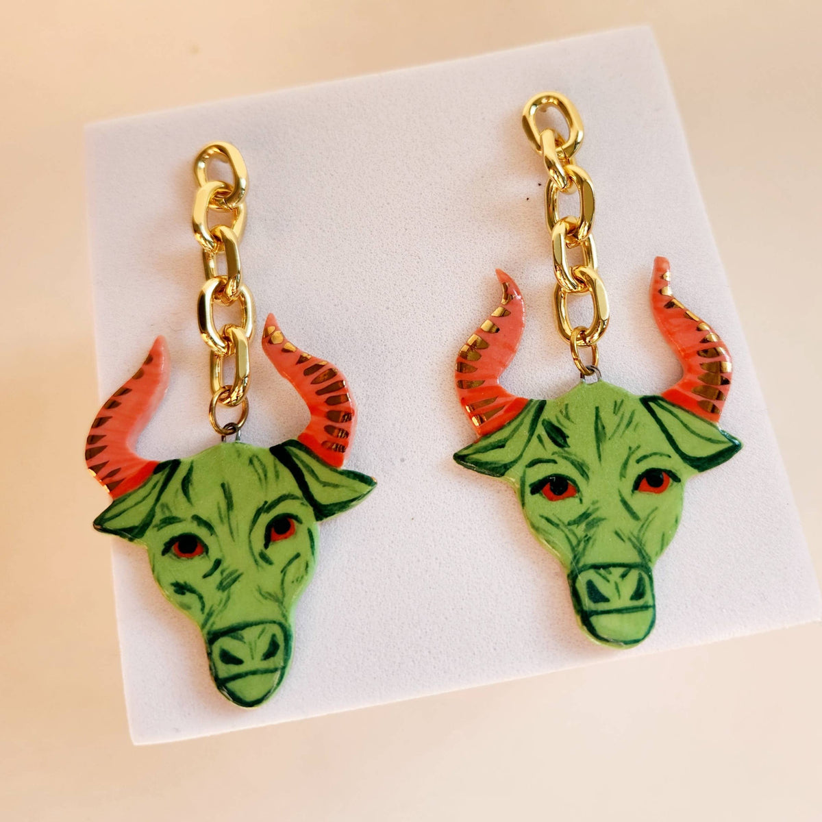 Taurus Statement Earrings – Mutual Adoration + POST