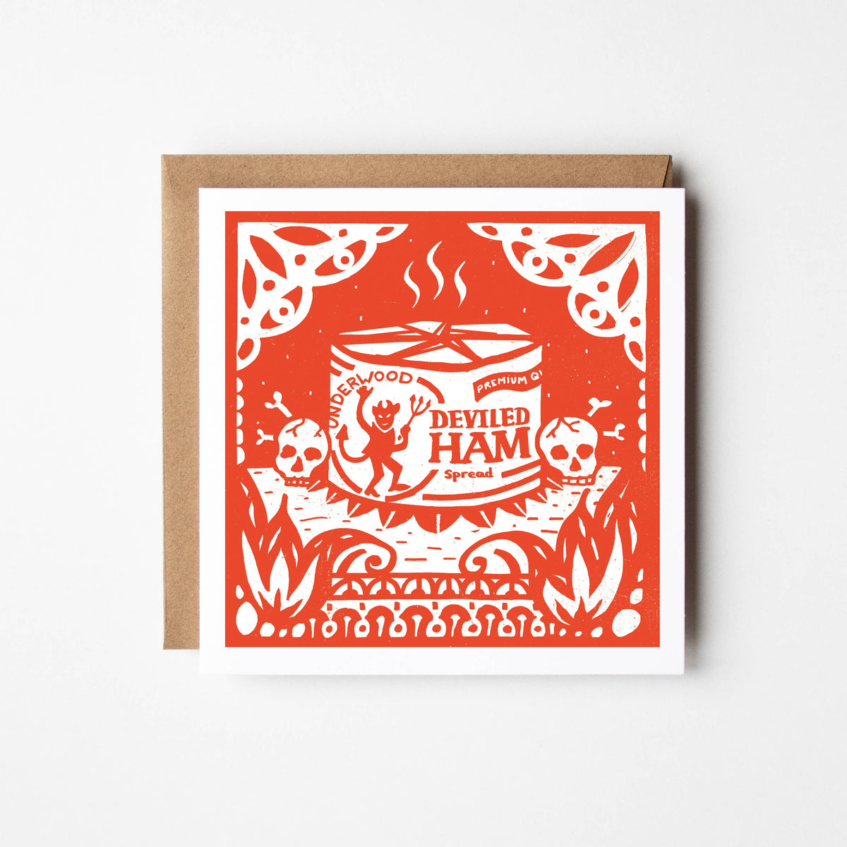 Deviled Ham Greeting Card – Mutual Adoration + POST