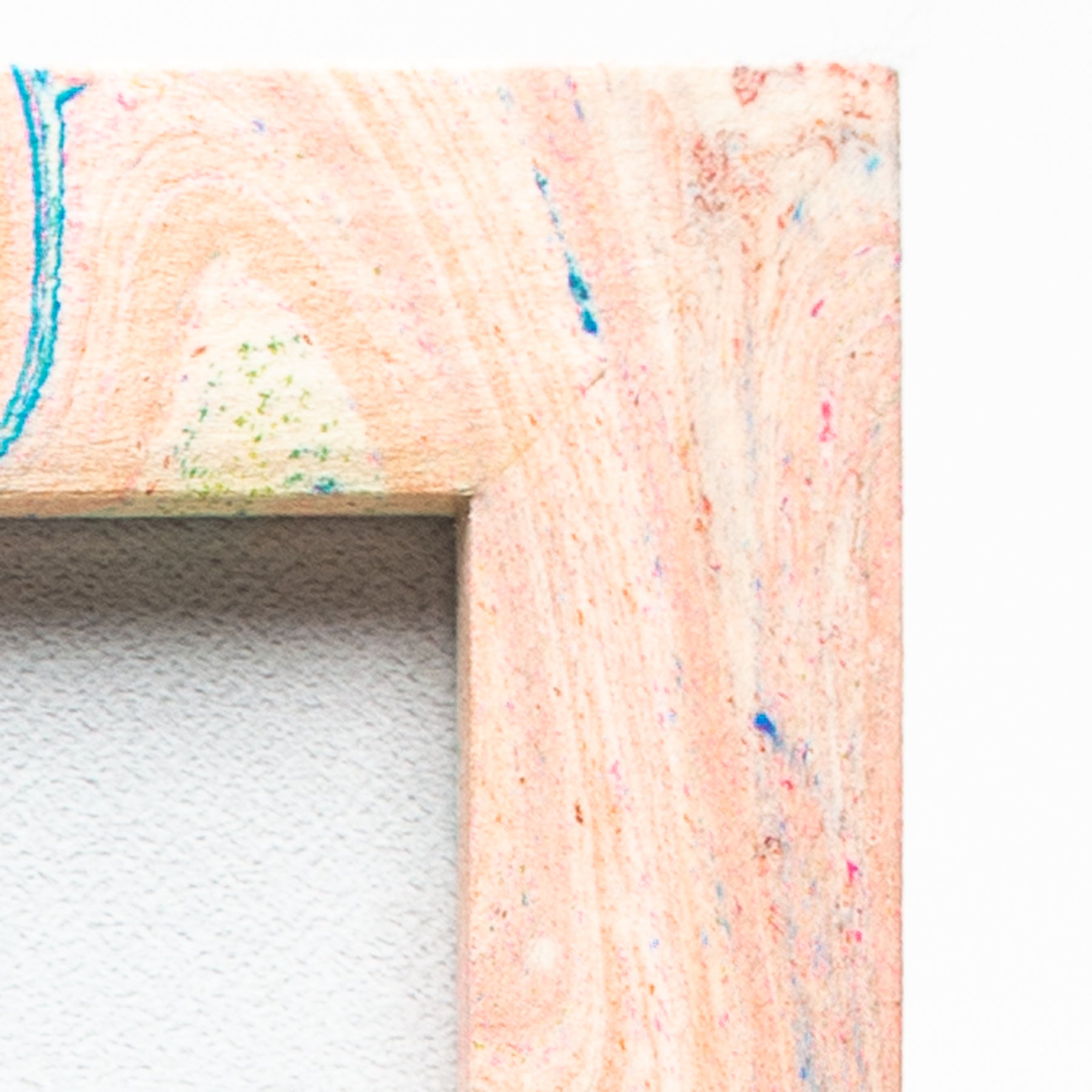 8x8 Soft Pastel Marbled Picture Frame – Mutual Adoration + POST