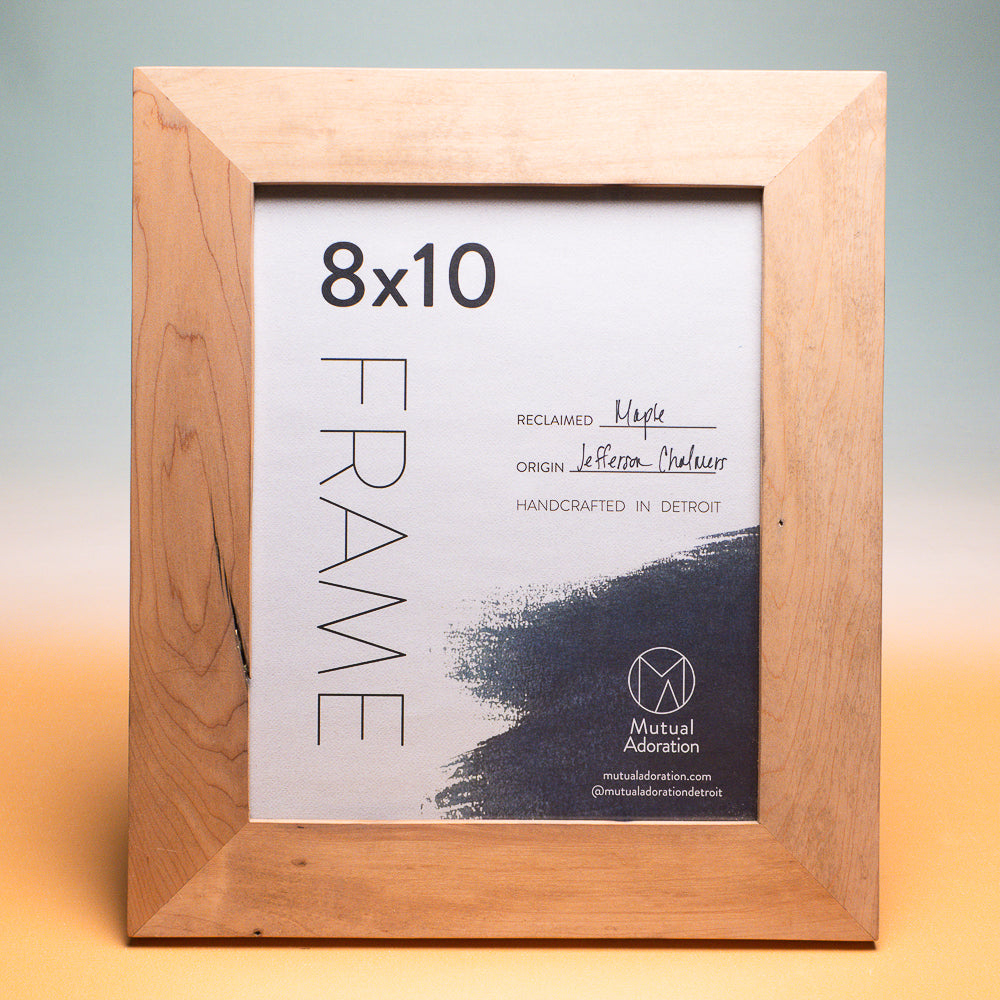  8x10 Picture Frame, Solid Oak Wood Photo Frame 8 x 10