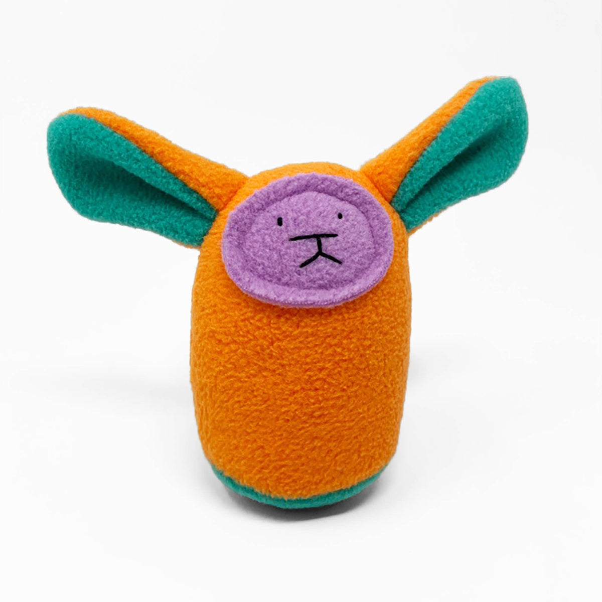 Orange Plush Animal Baby Rattle – Mutual Adoration + POST