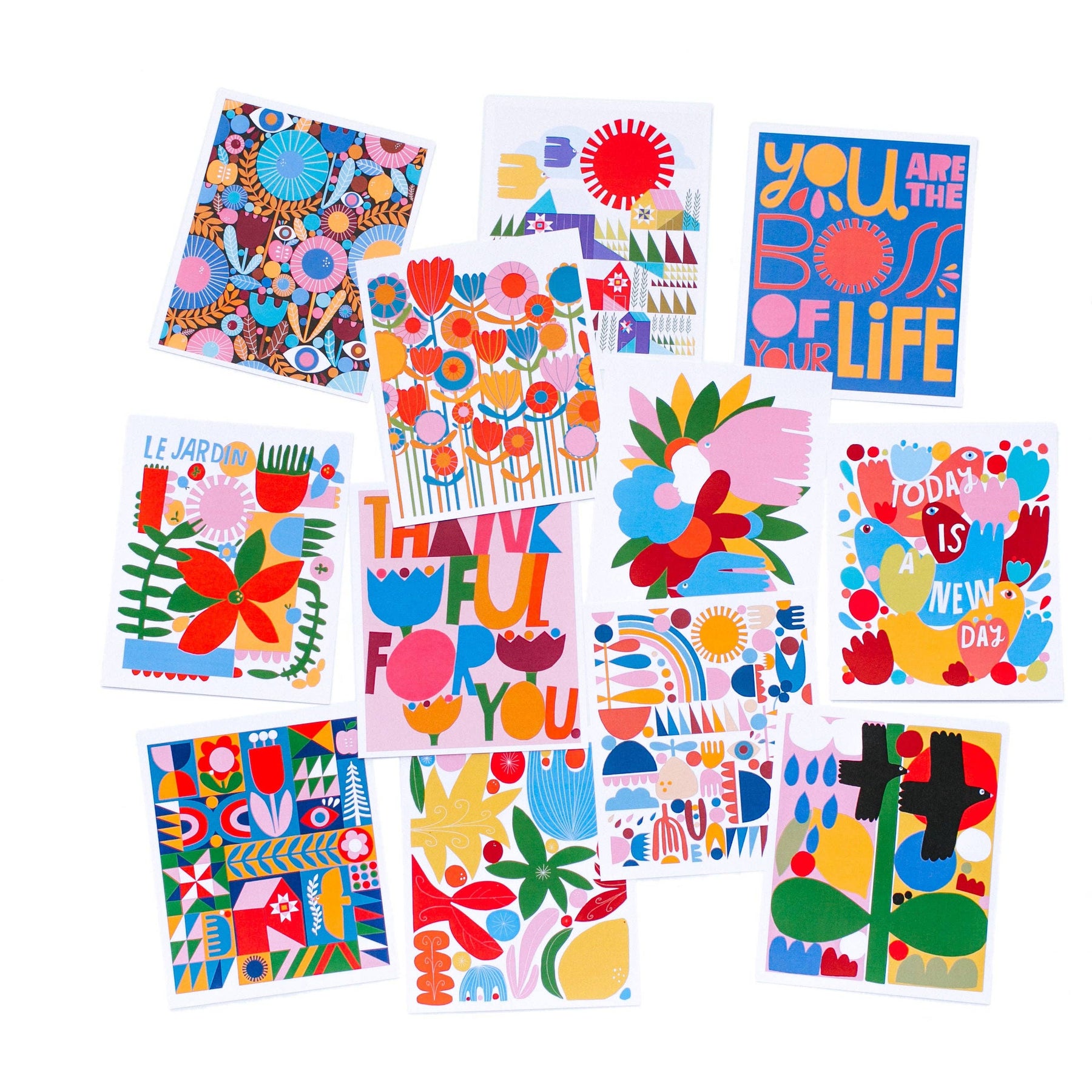 Mini Print Graphics Design 12 New Day Mini Art Print Collection – Mutual Adoration + POST