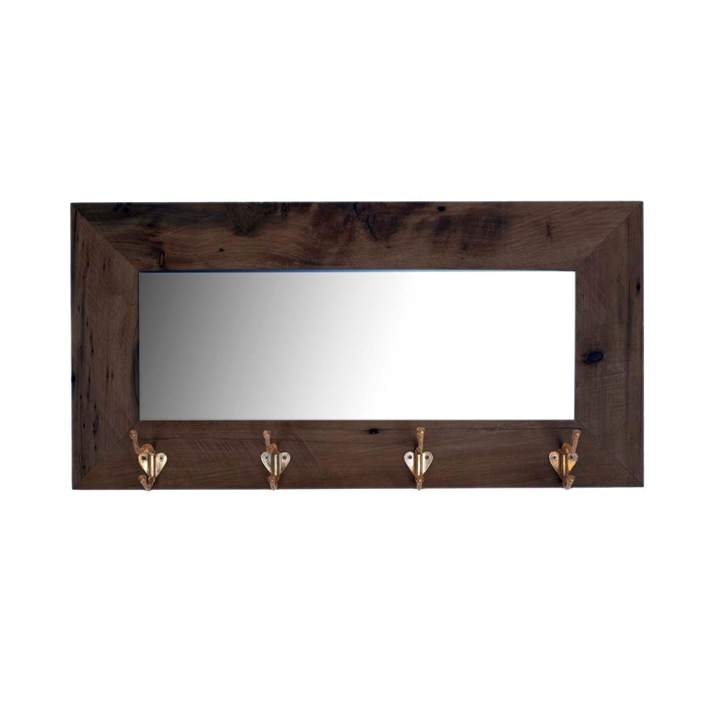 Mirrored coat hooks best sale