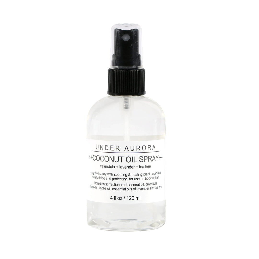 tea tree lavender coconut oil Coconut Oil Spray Moisturizer – Mutual Adoration + POST