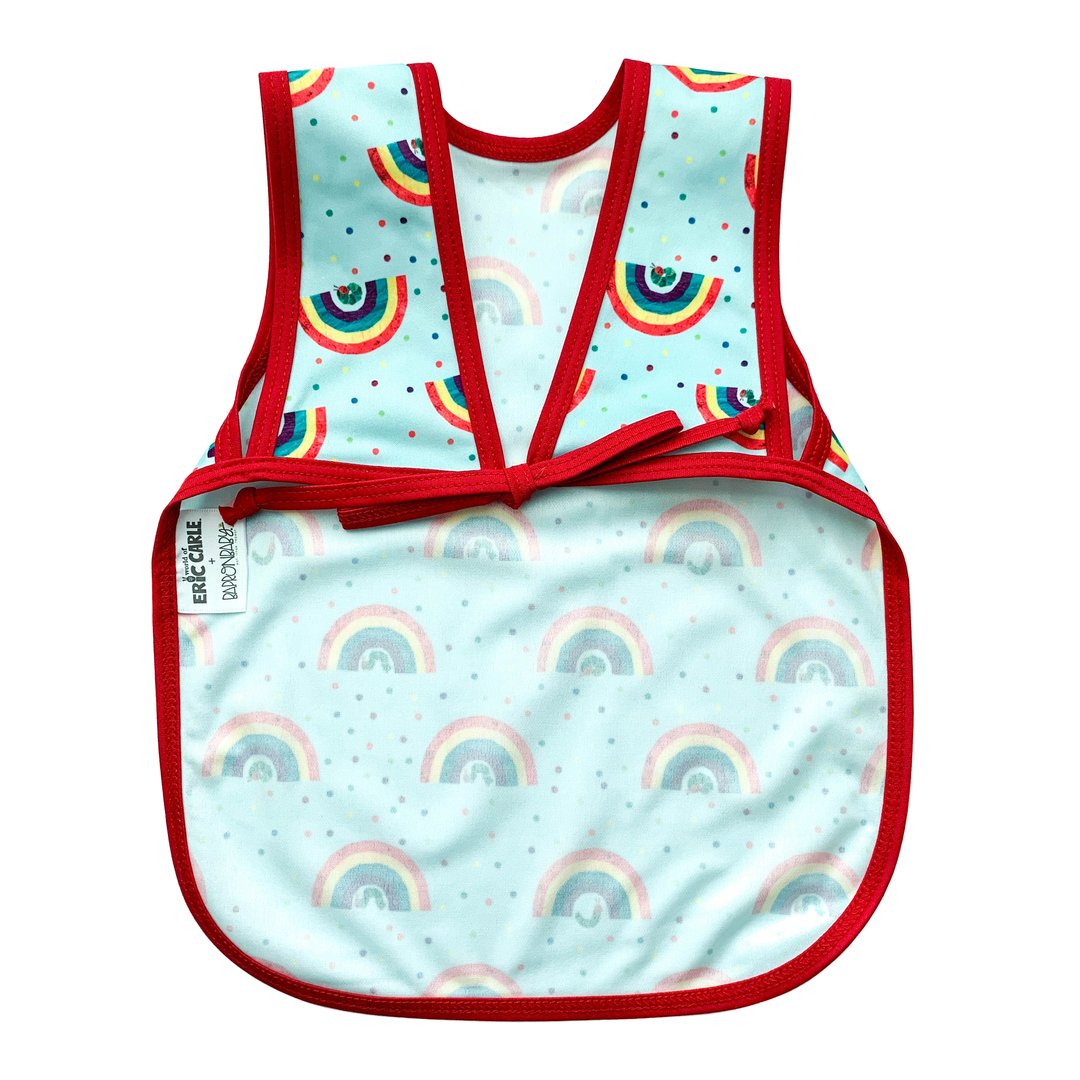 Eric Carle Rainbow Caterpillar Bapron Bib Smock – Mutual Adoration + POST
