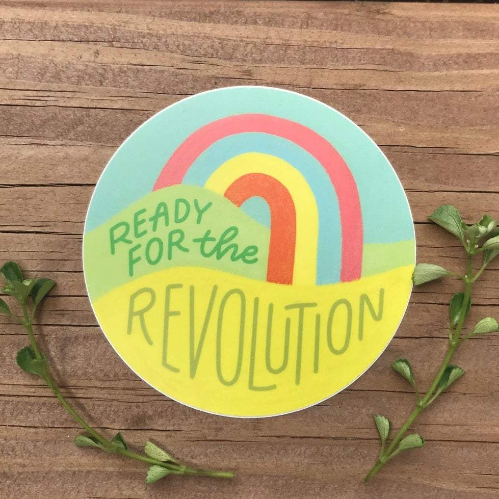 Revolutionary Sticker Ready for the Revolution Sticker – Mutual Adoration + POST