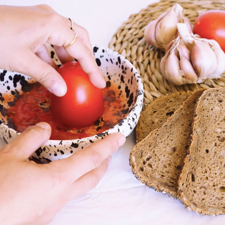 Red the Grate Plate Ceramic Grater 3 Piece Set: Ceramic 