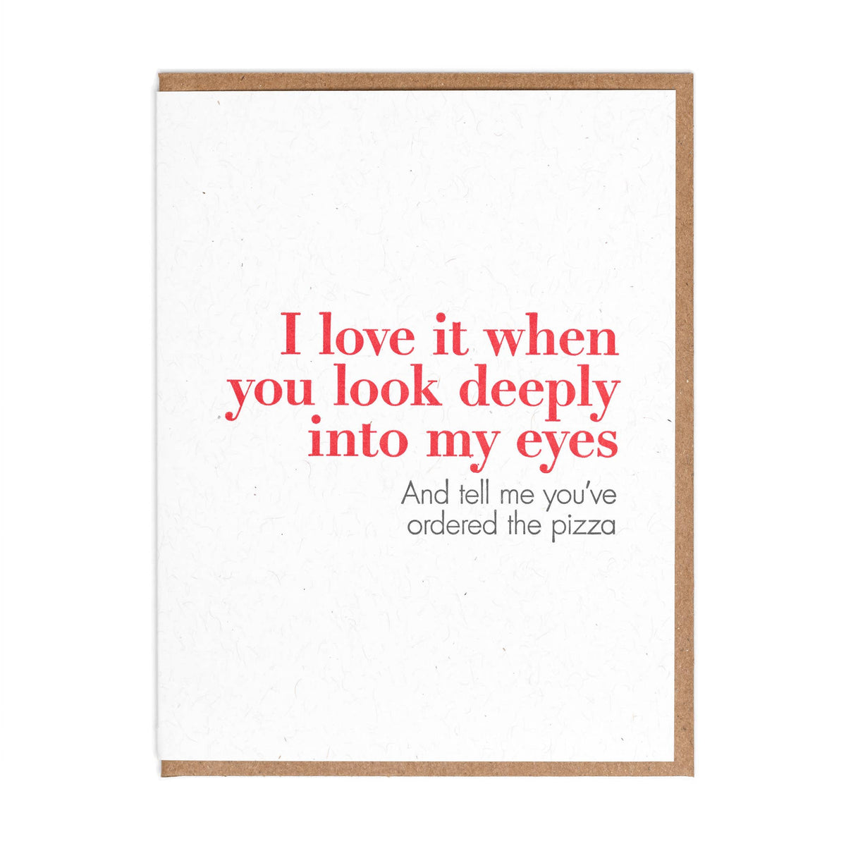 Look Deeply Greeting Card – Mutual Adoration + POST