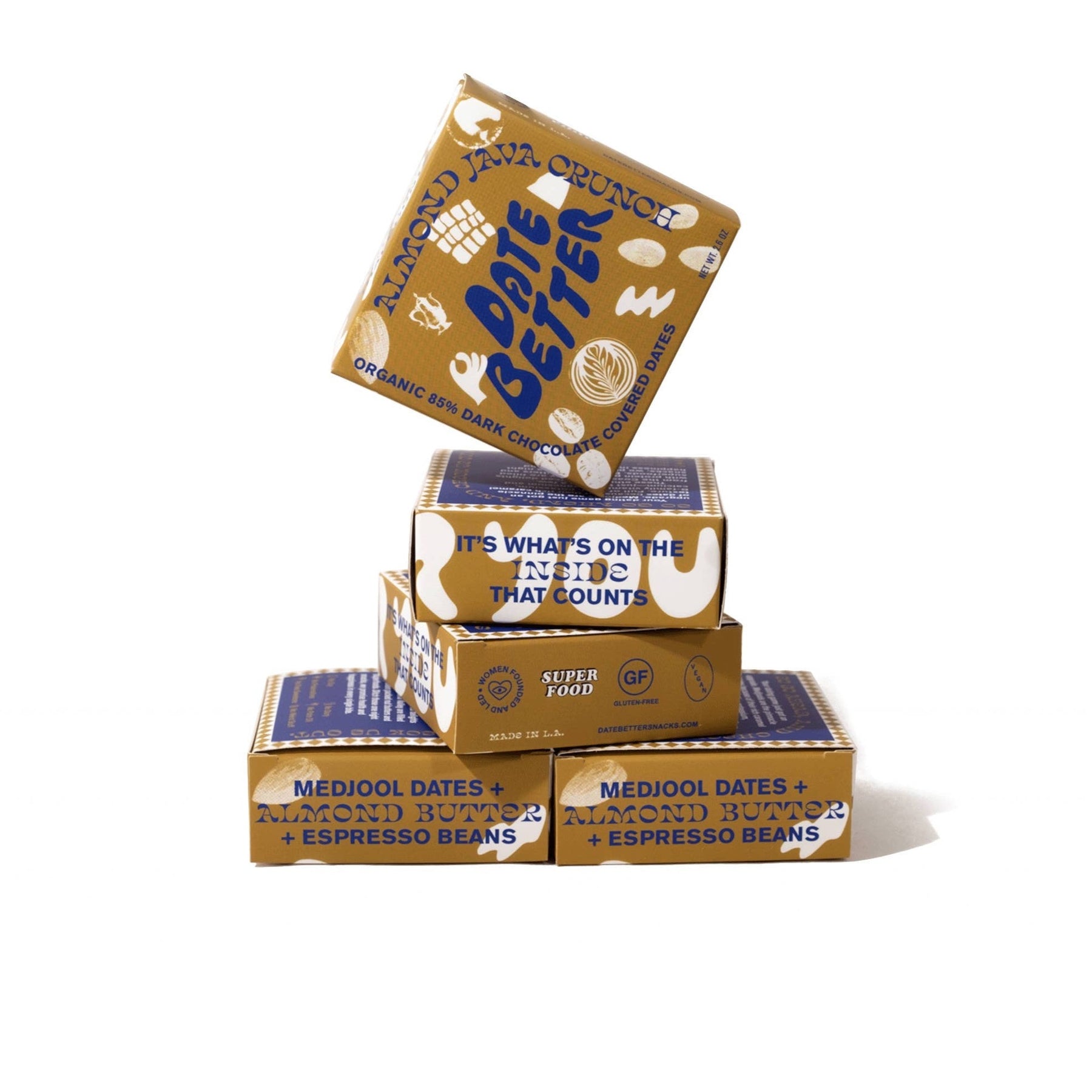 Almond Java Crunch Date Better Snack – Mutual Adoration + POST