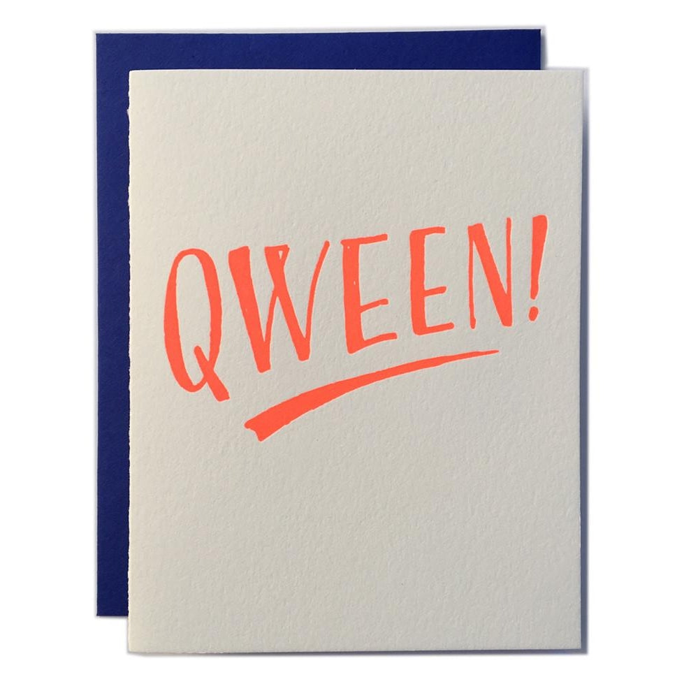 SALE Qween Greeting Card – Mutual Adoration + POST