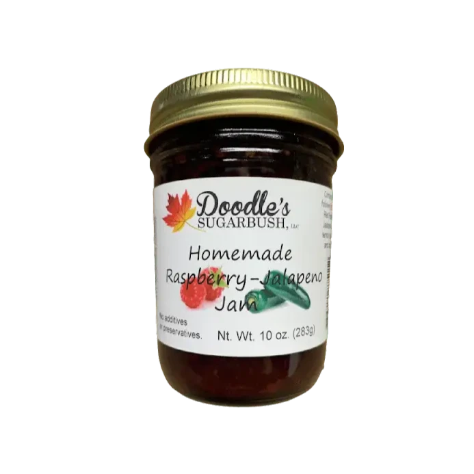 Jalepno Raspberry Jam Label Michigan Made Raspberry Jalapeno Jam – Mutual Adoration + POST